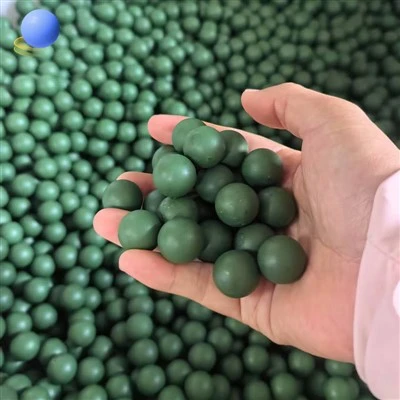Bille d'acier recouverte de plastique